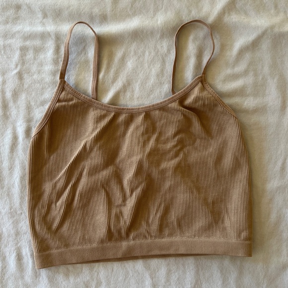 beige tank top - Picture 1 of 2